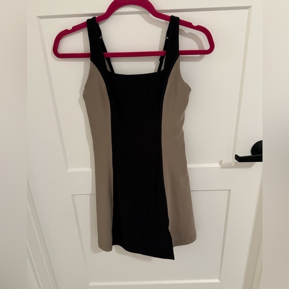 YPB Dresses & Skirts - YPB Athletic Black and Tan Mini Dress